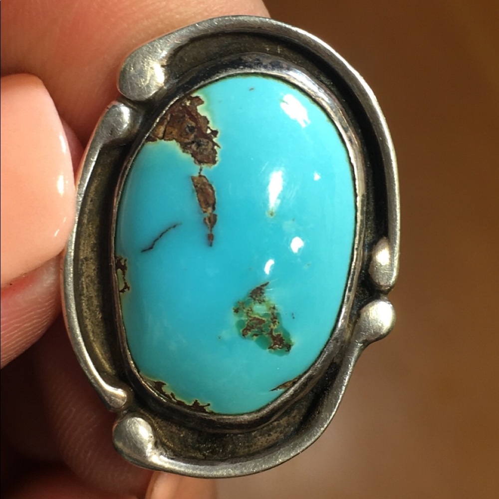 Vintage turquoise ring